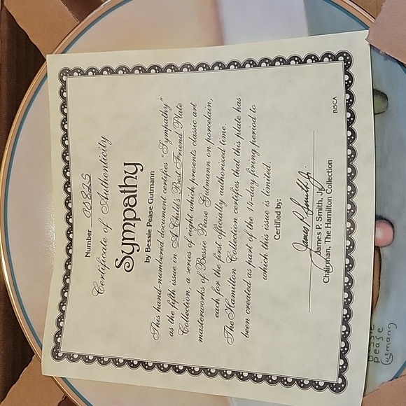 Hamilton Collection "Sympathy" - Picture 5 of 5